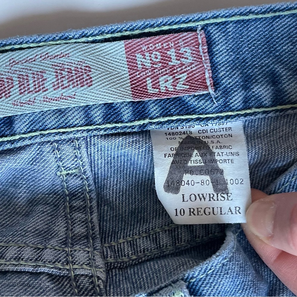 Vintage GAP LRZ No. 13 Jeans - Straight Leg & Light Wash - Size 10 Regular - Picture 11 of 13
